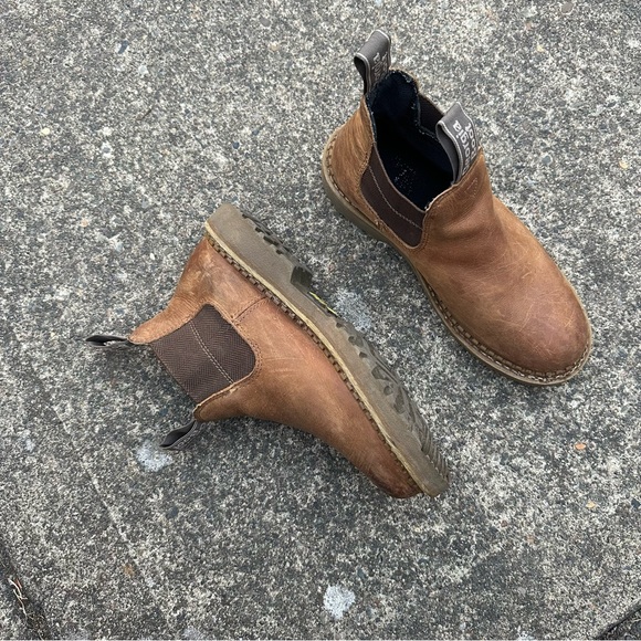 Georgia Boot, Ladies Romeo Distressed LT Amp Shoe, GB0043 - Picture 7 of 8